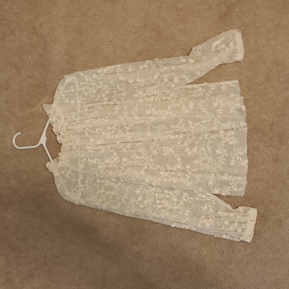 Embroidered Rebecca taylor Ellie top - Picture 2 of 3